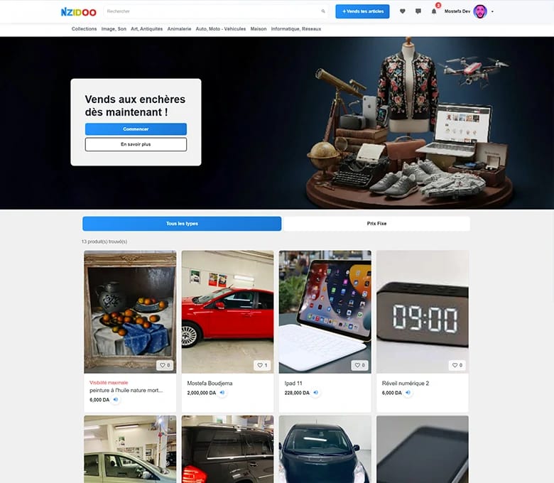 Nzidoo - eCommerce App